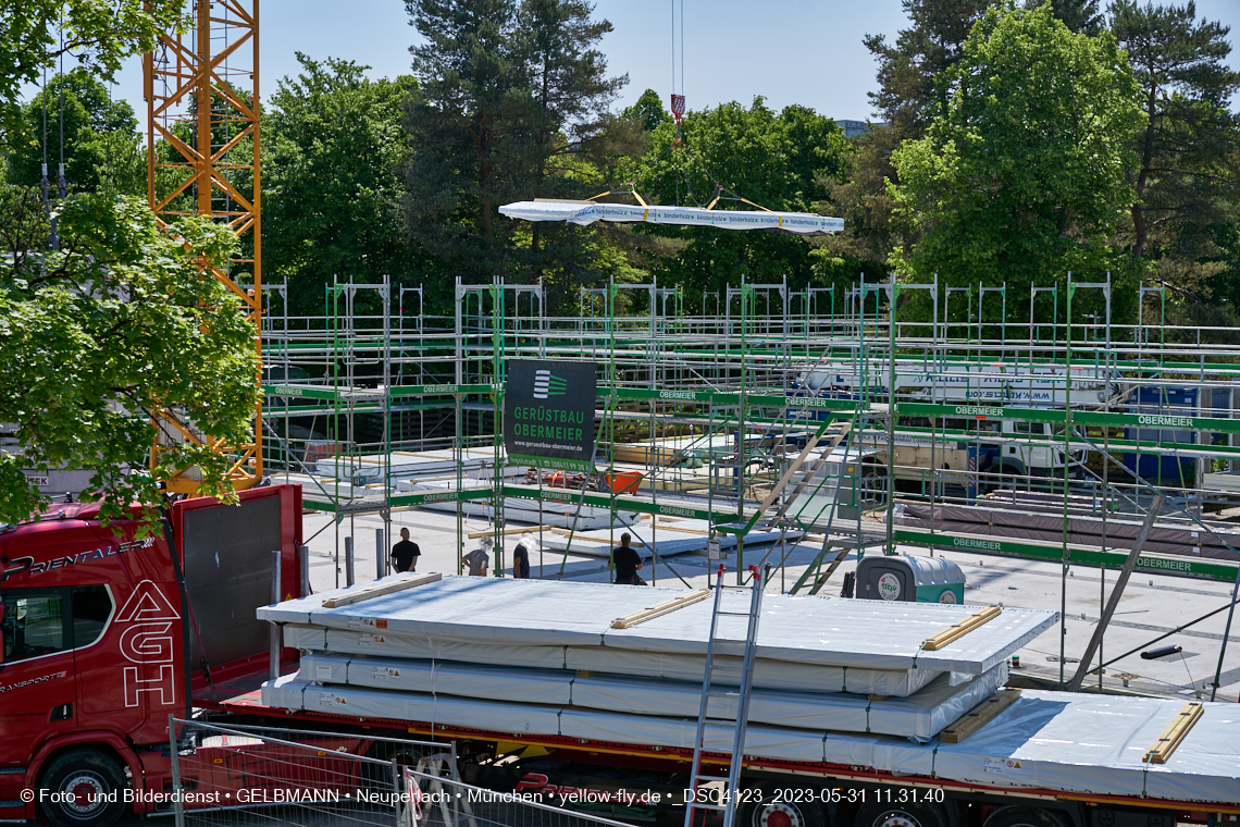 31.05.2023 - Wände für das Haus für Kinder in Neuperlach in München